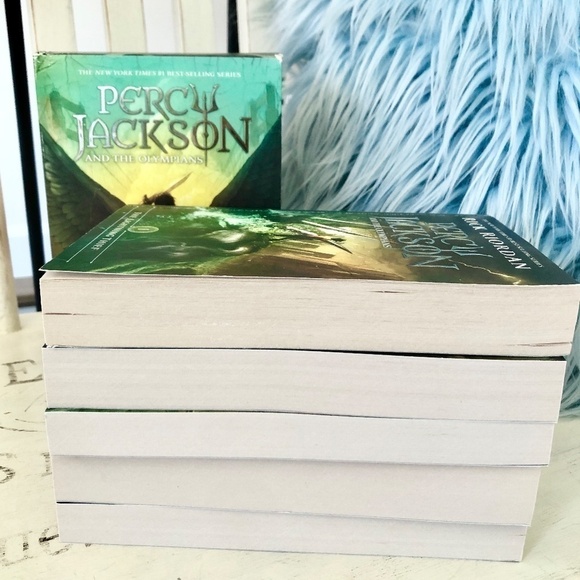 Disney, Percy Jackson and the Olympians, 5 Book, Paperback, 2014, Boxed Set - Picture 7 of 16
